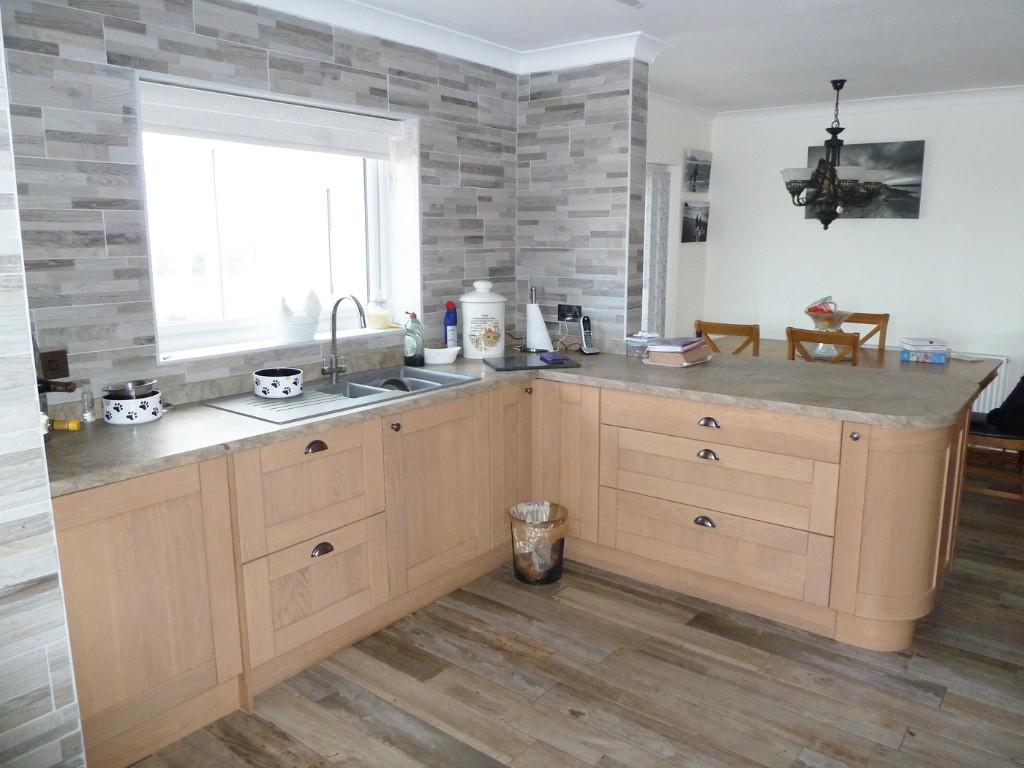 Kitchen with views