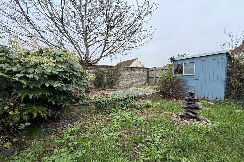 Southerly Rear Garden
