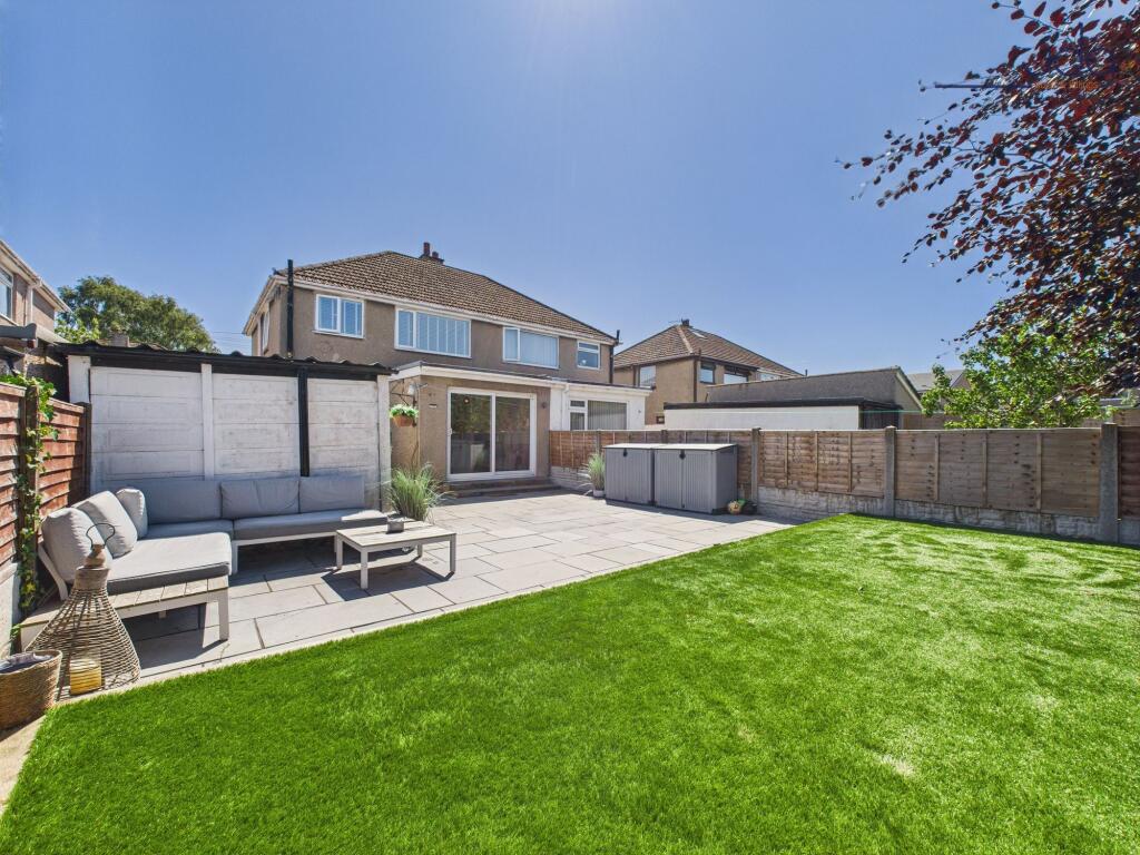 Rear of the Property