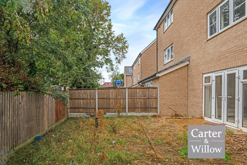 Private rear garden 
