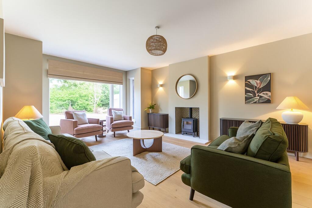 Sitting room - virtually staged