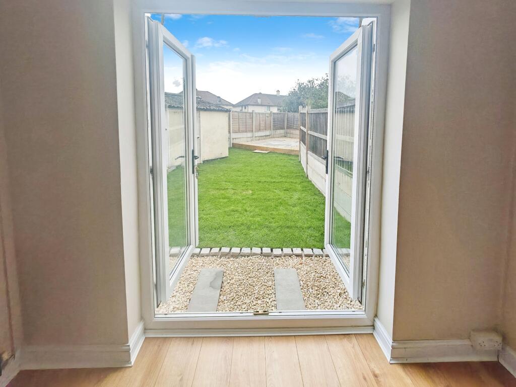 Leading out onto the Garden