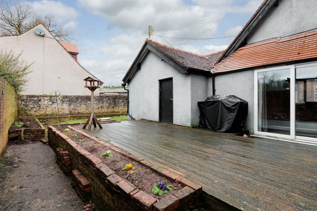 Rear Patio Area