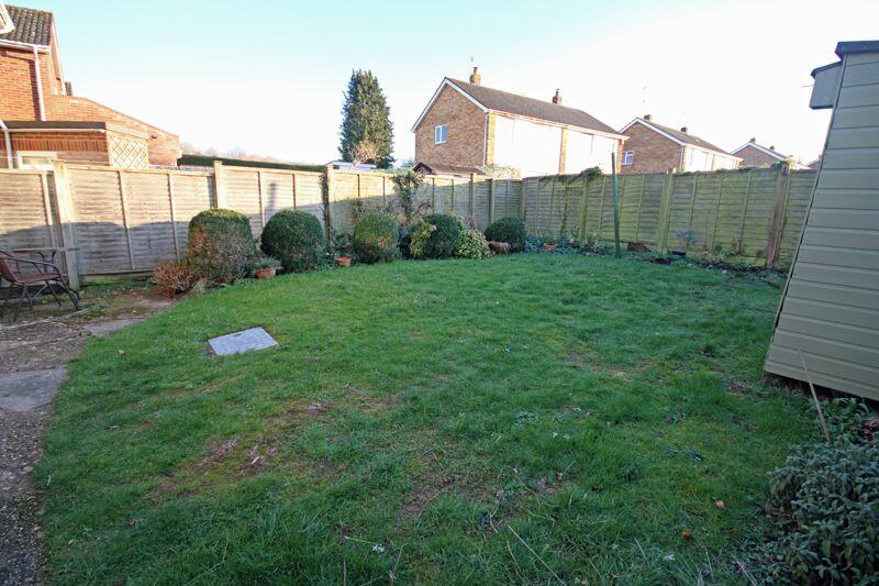 Rear garden