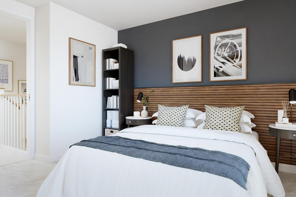 double bedroom in four bedroom home