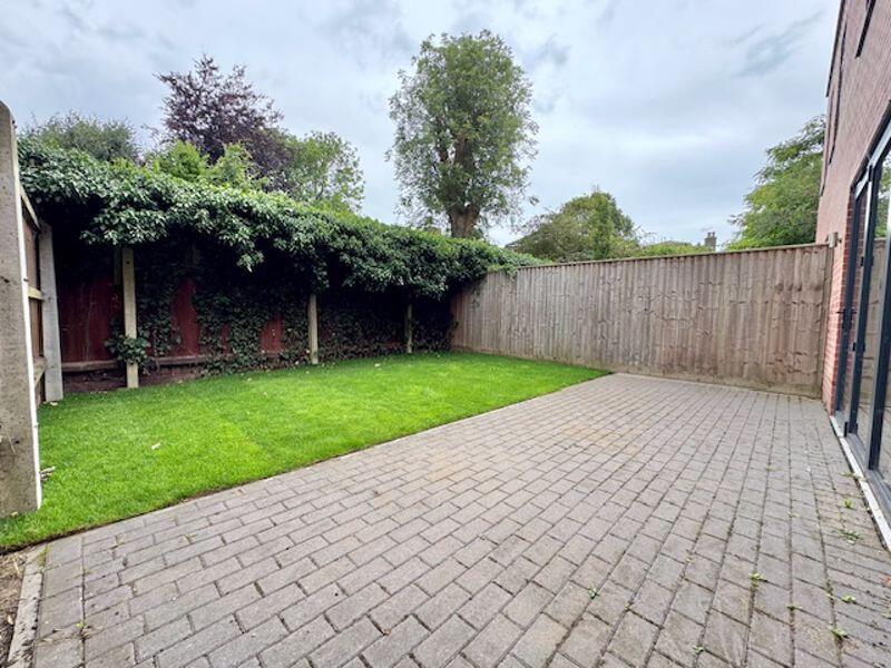 Rear garden