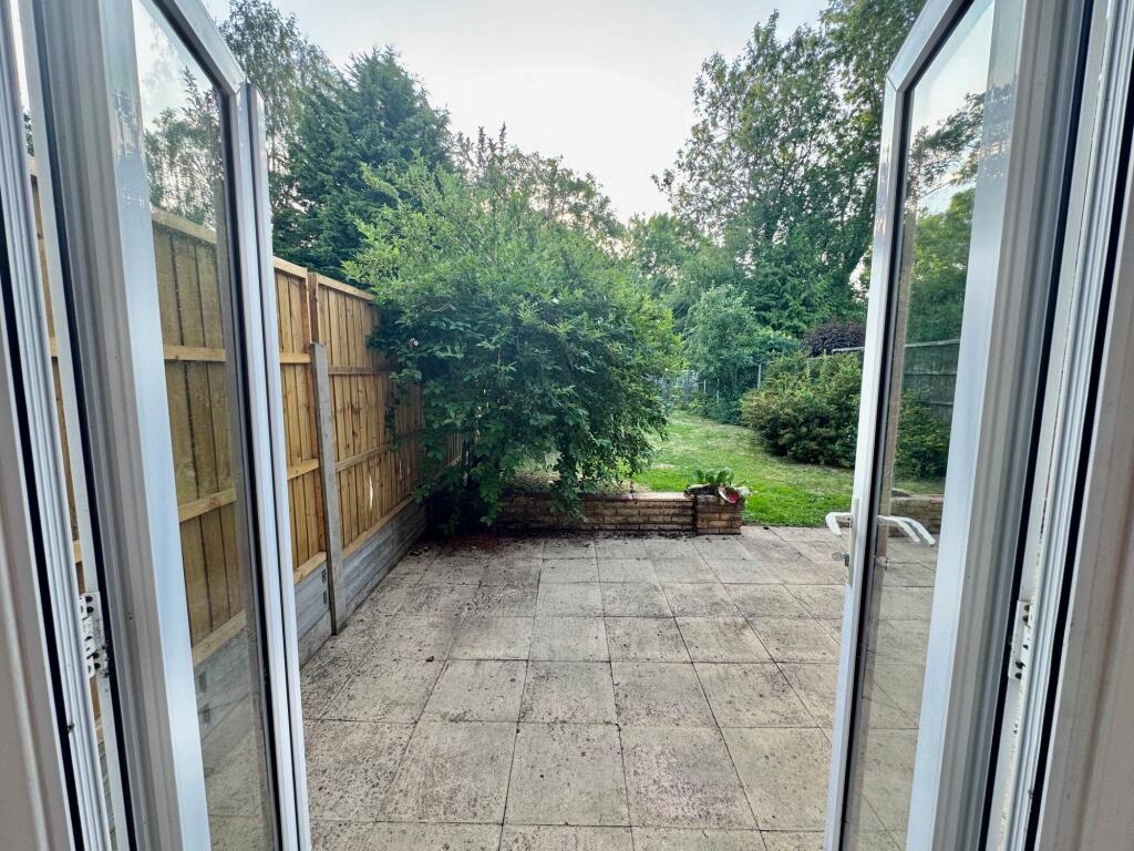 Double doors to Garden