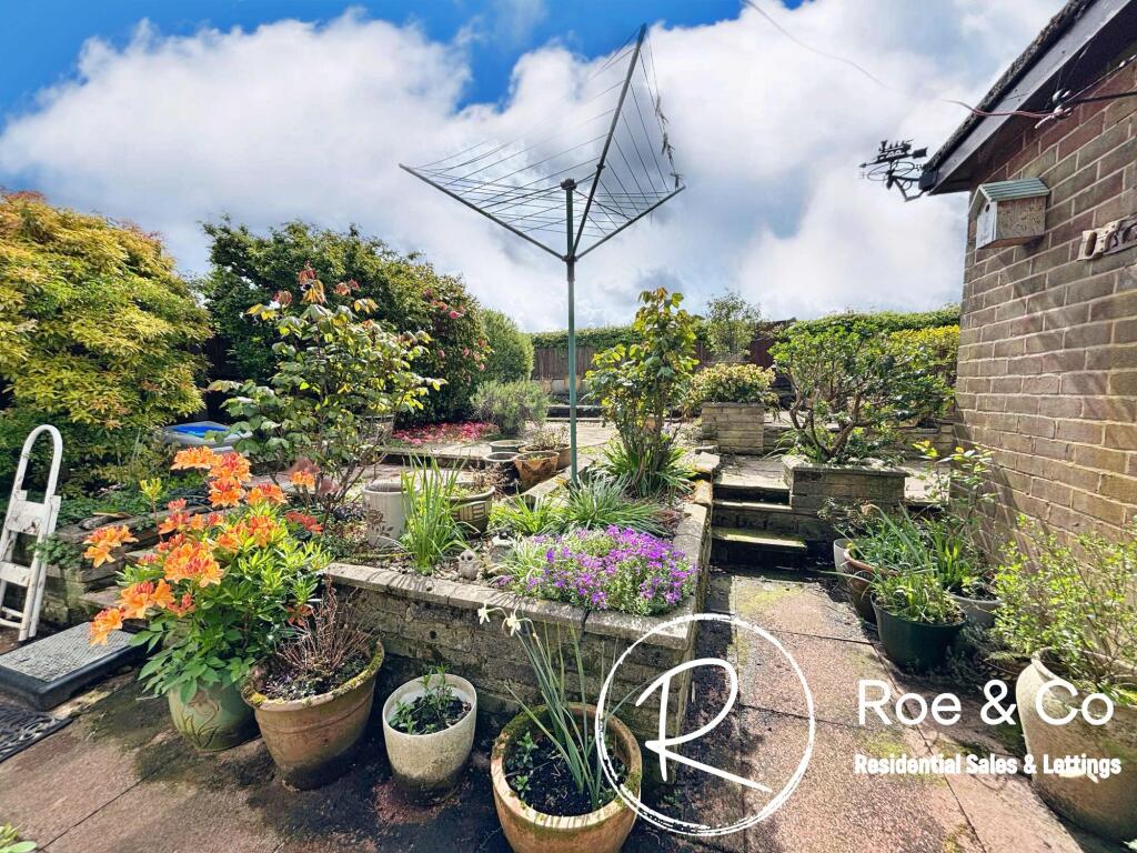 Rear garden