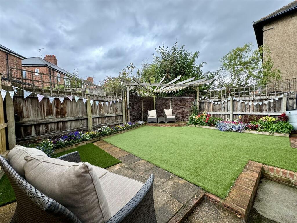 Rear garden