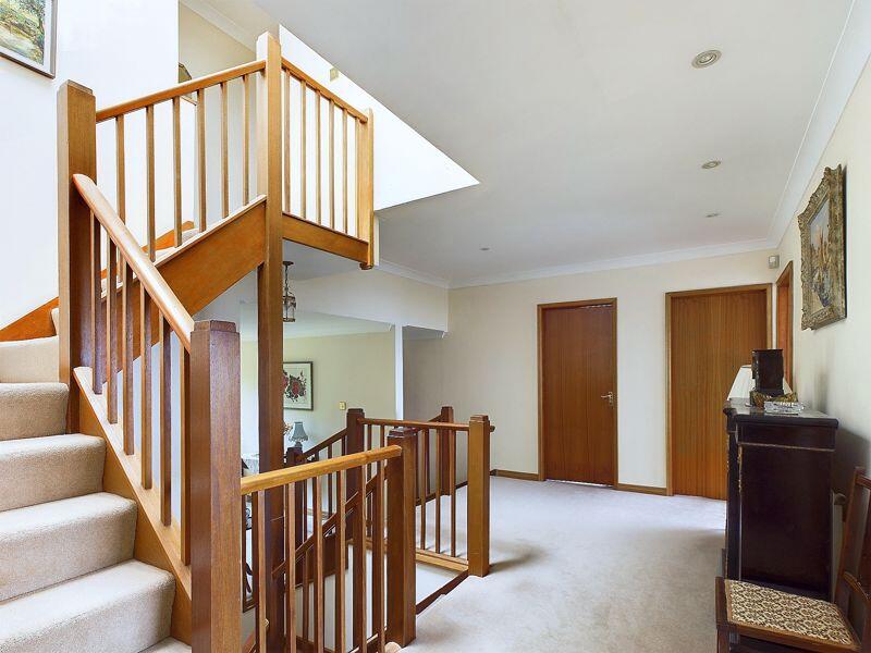 Stairs to lower floor