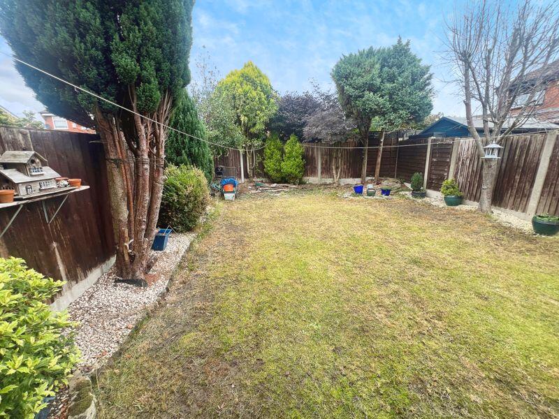 Rear garden