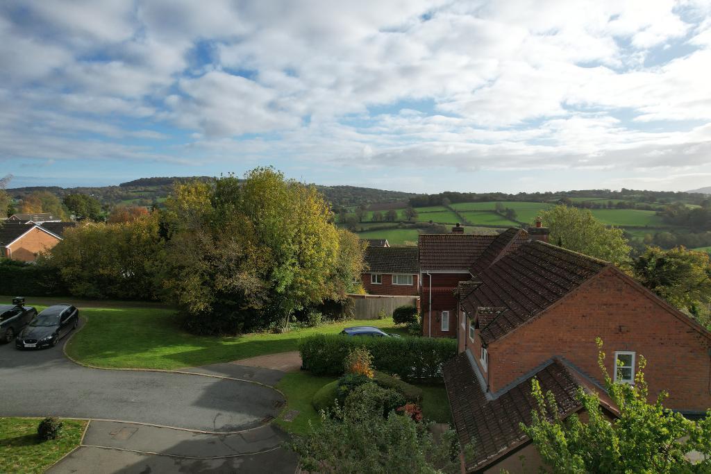 Countryside views across Herefordshire