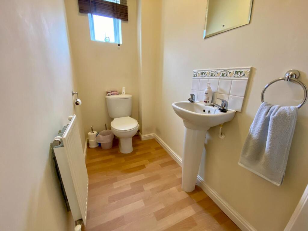 Downstairs cloakroom