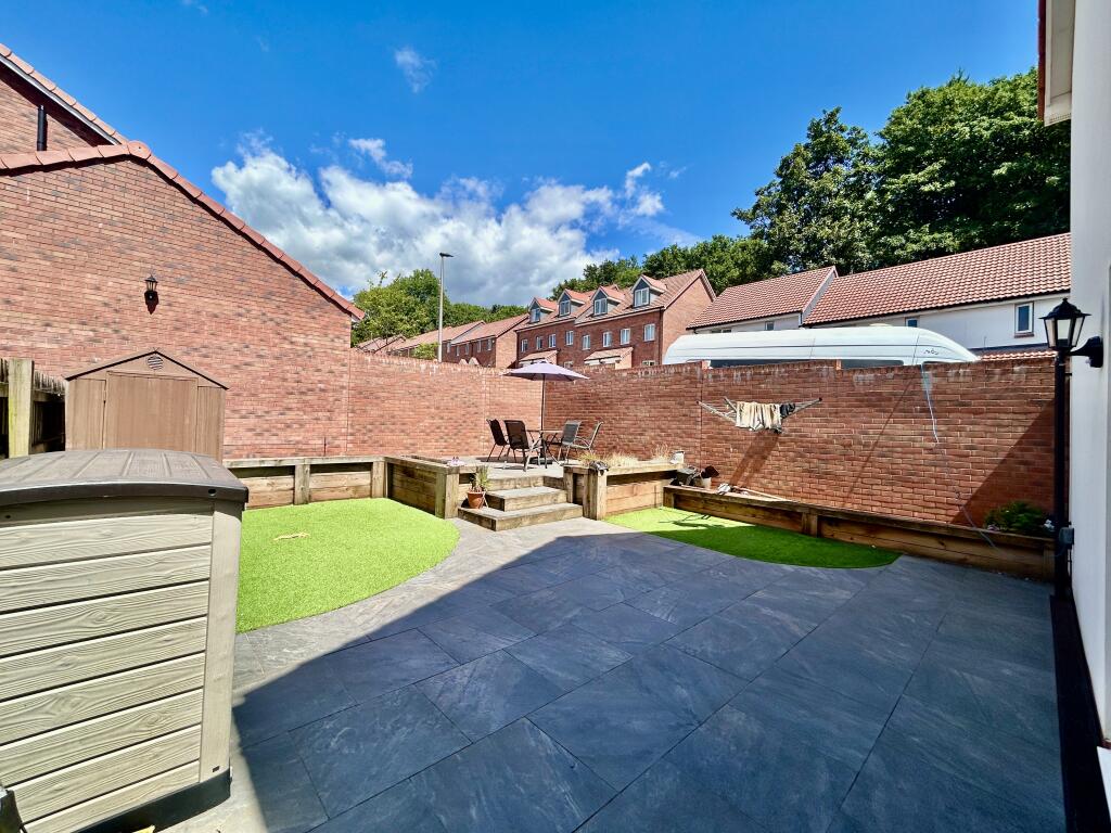 Rear Garden and Patio