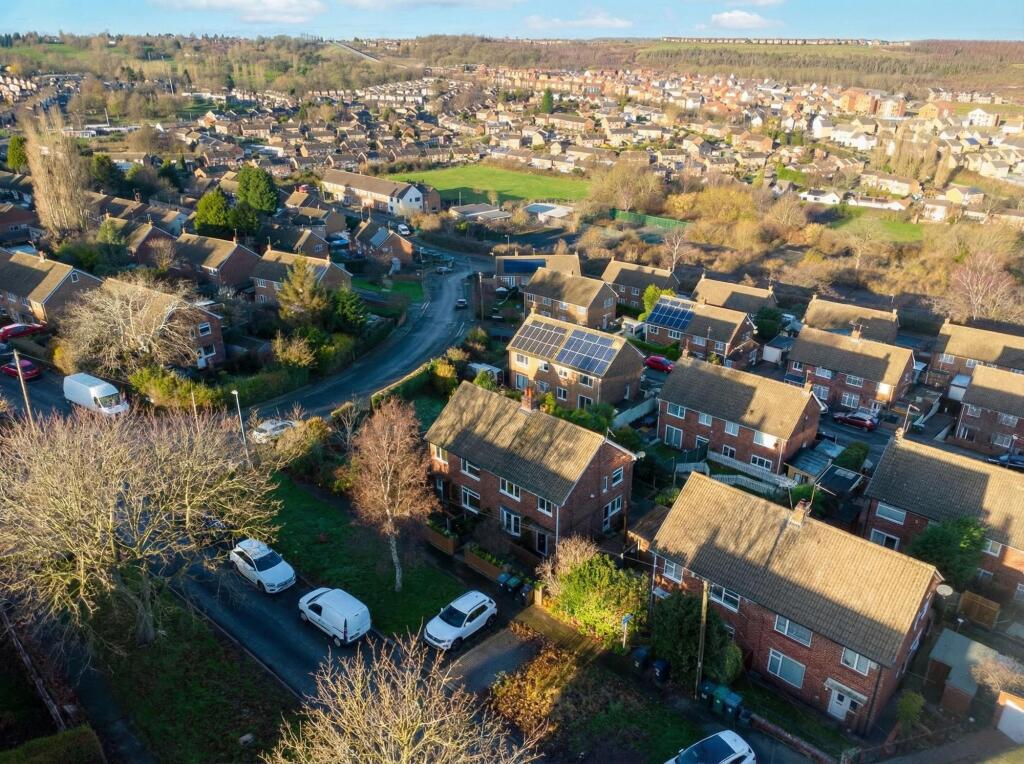 Drone of Property and Views Beyond
