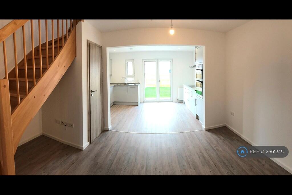 Living Area And Kitchen