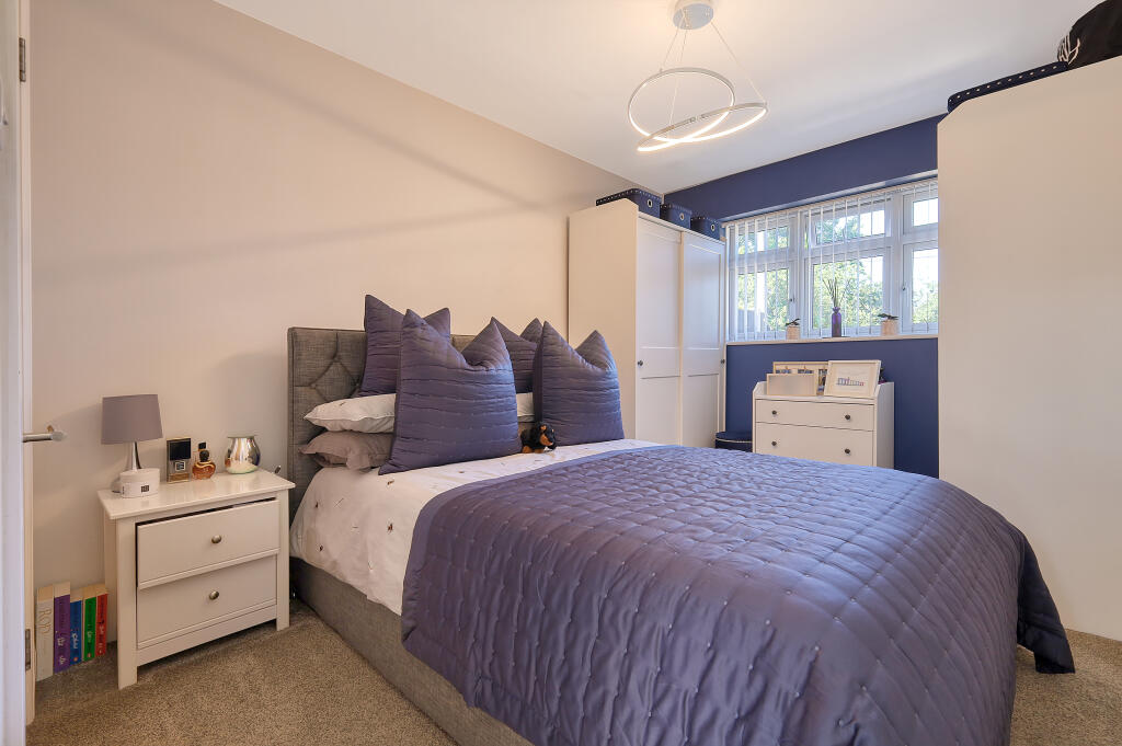 Bedroom one leading to en-suite