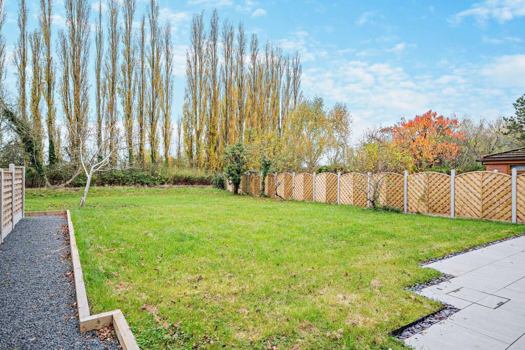 Garden from the side