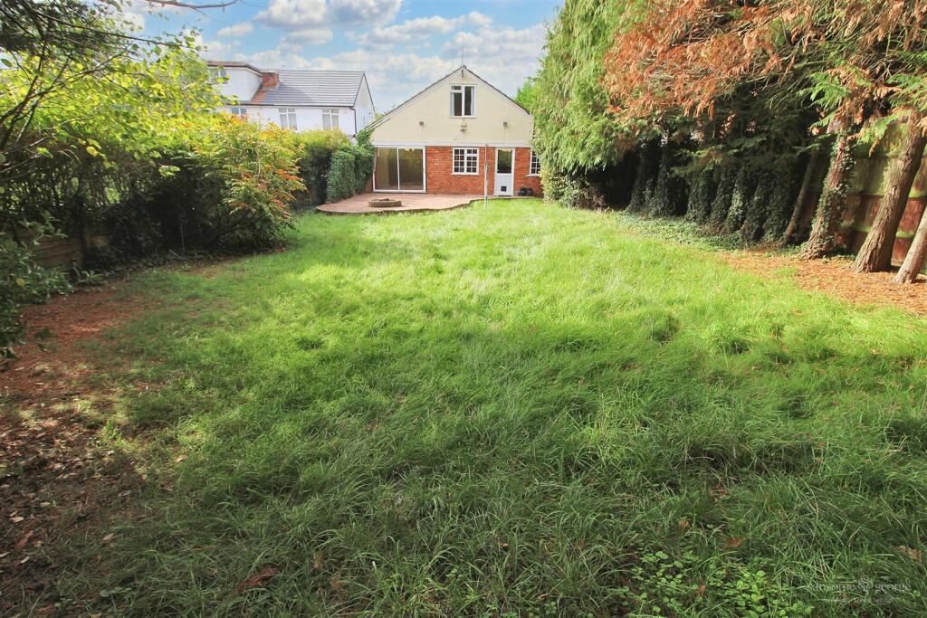 Rear Garden to rear of Property