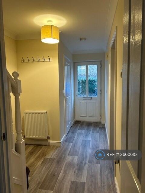 Hall Way Taken From The Living Room Door