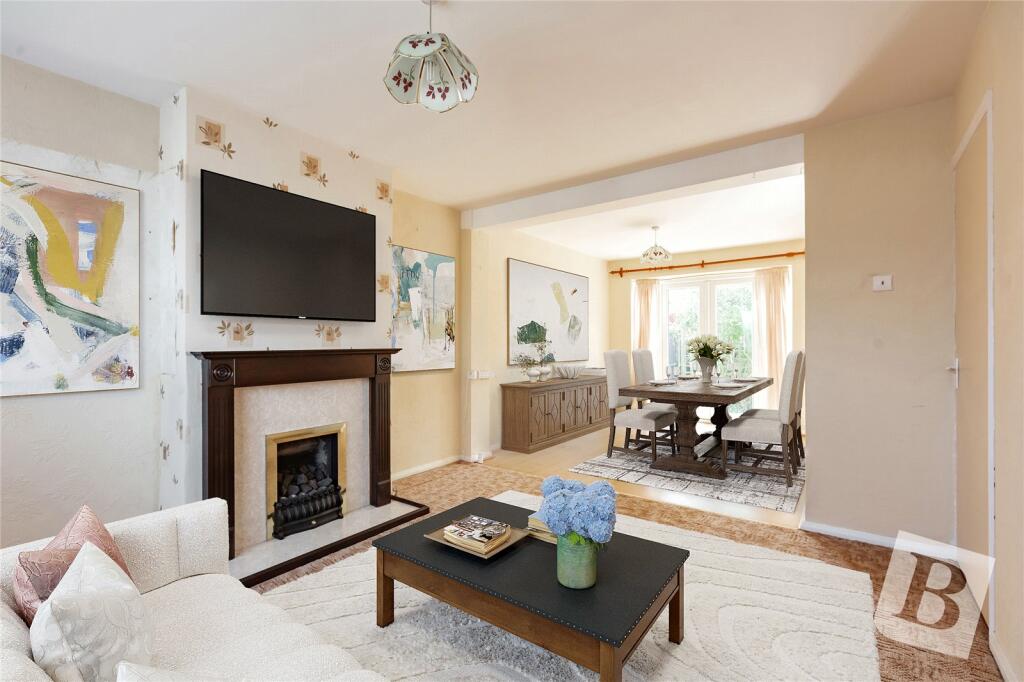 Staged Living Room