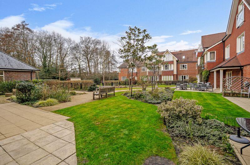 View across the gardens