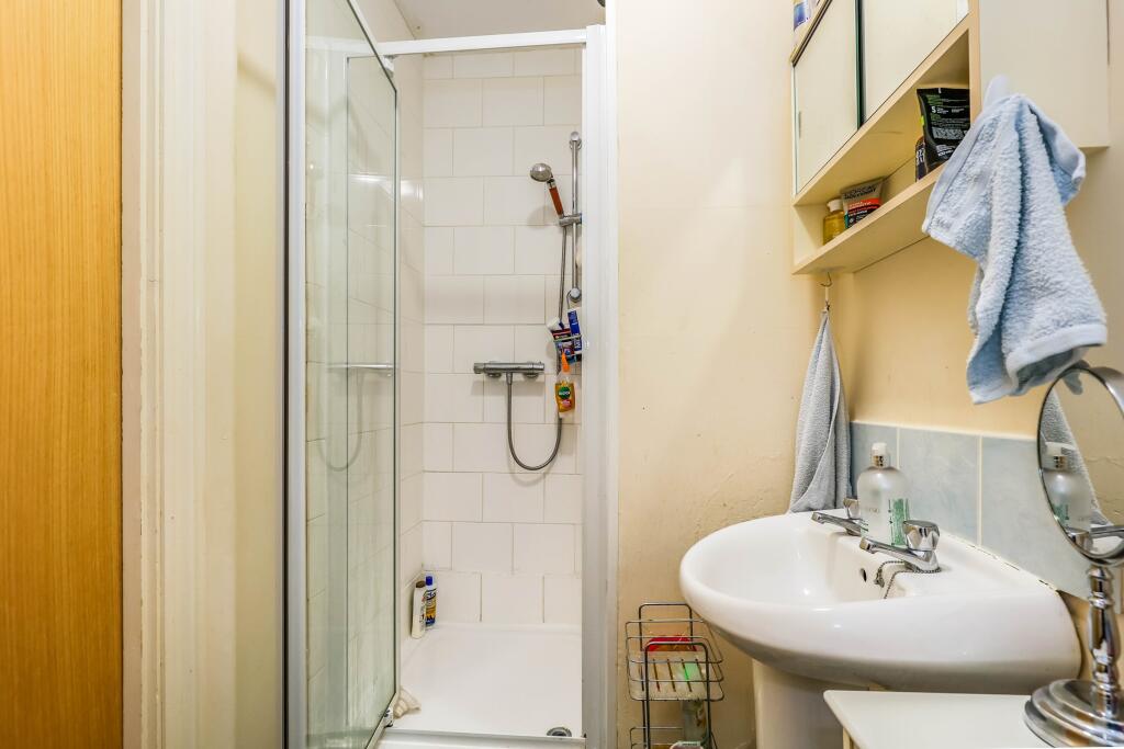 modern shower
