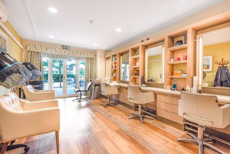 Hair and beauty salon