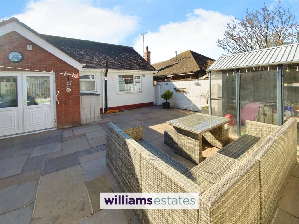 rear patio