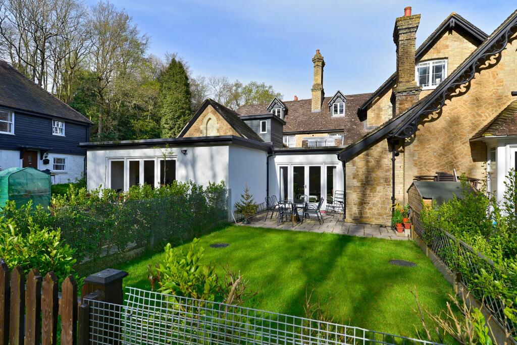 Private rear garden