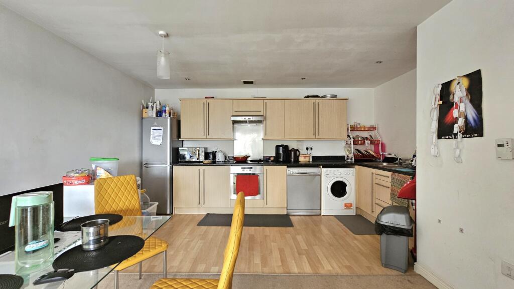 Open plan living area