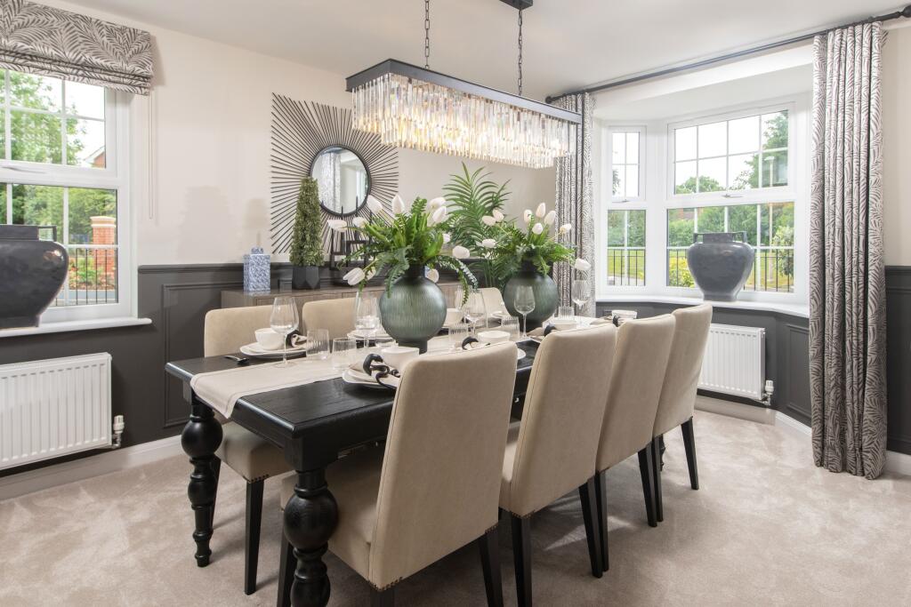 Ashtree Grove Henley Show Home Dining Room