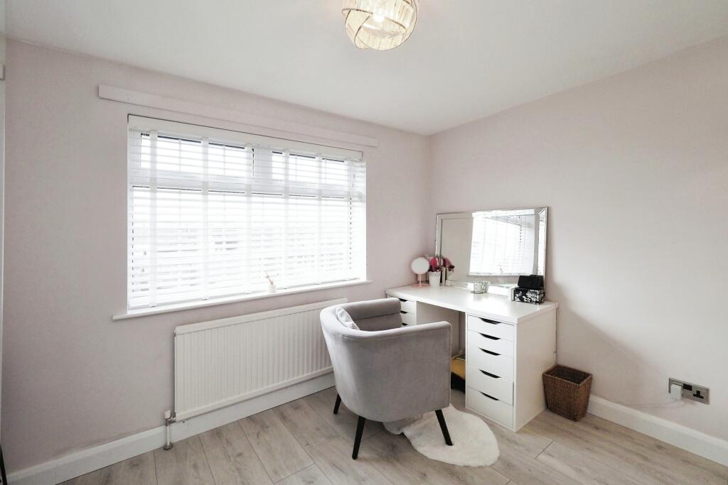 Spacious Bedroom Two, great decor