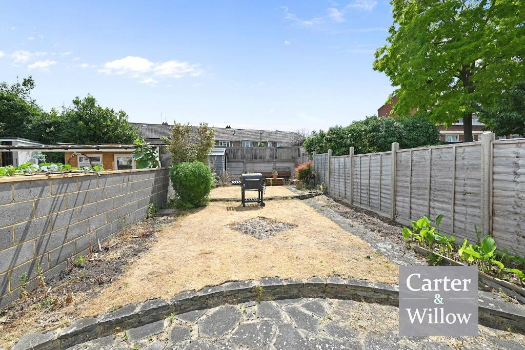 Private rear garden 