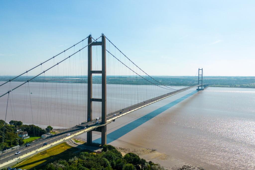 Brough local area - Sept 23 - Humber Estuary and bridge