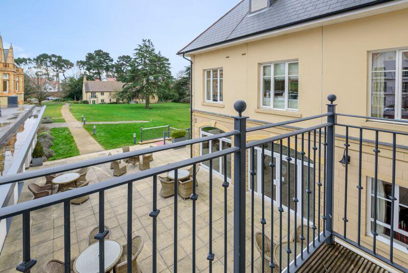 View from the balcony