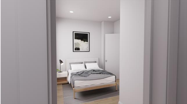 Davidson Frost-Wellings, DFW, Blackstock Road, Bed