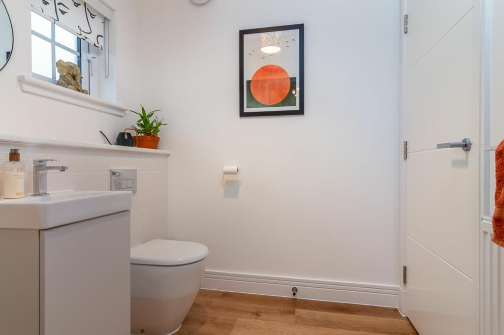 Downstairs cloakroom
