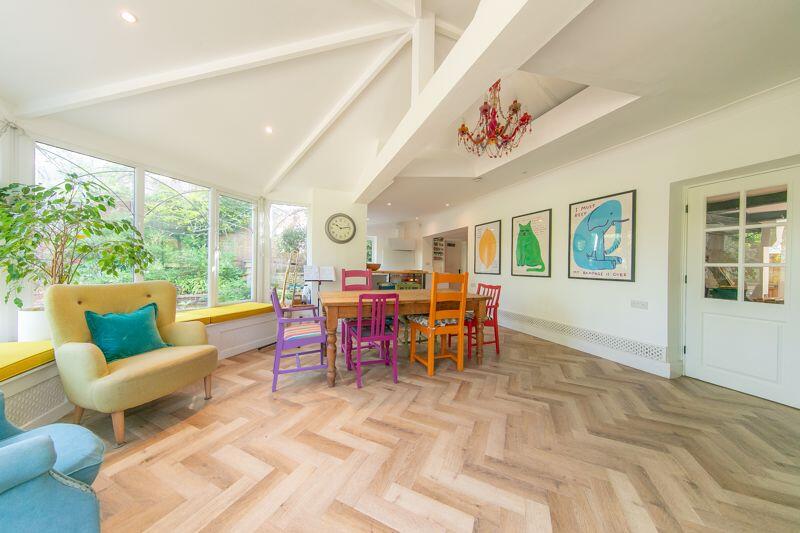 Open plan family room