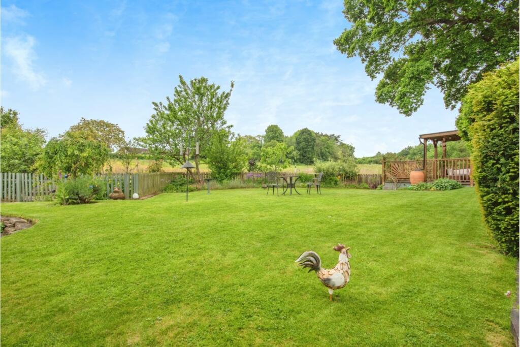 Rear garden
