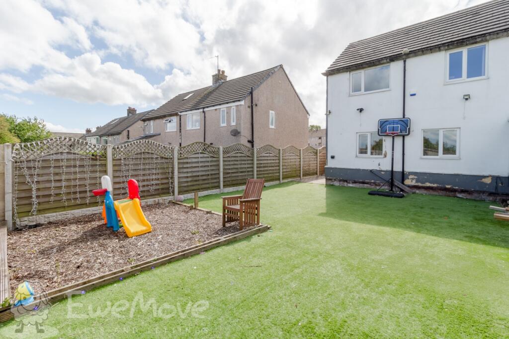 Enclosed rear garden