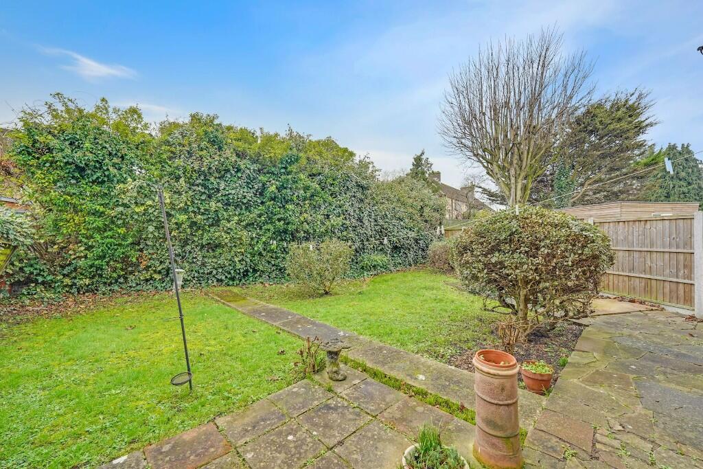 Private rear garden 