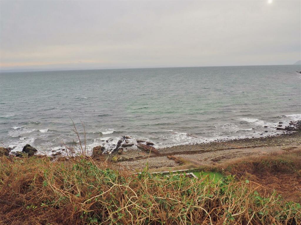 Shore view above Shore Cottage