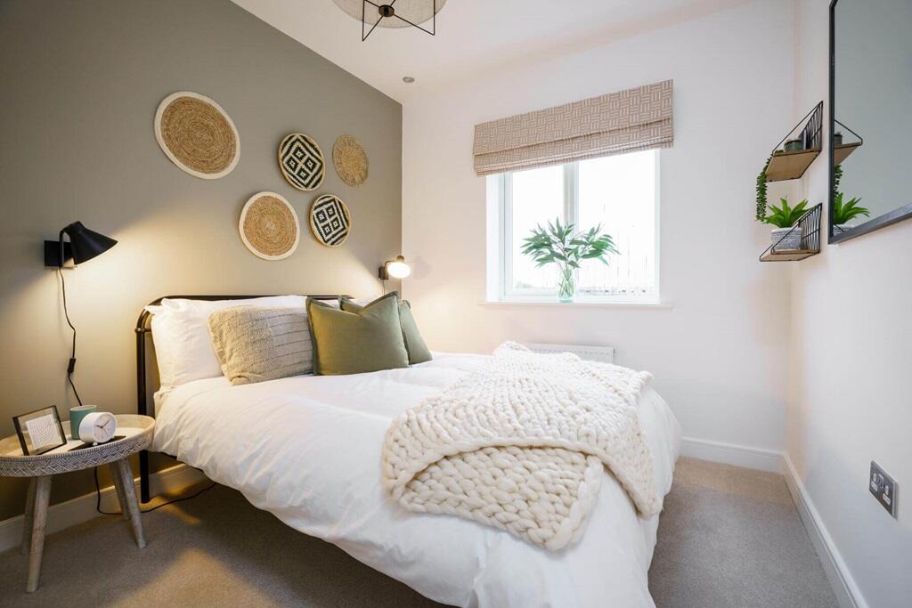 A second double bedroom means your family doesn't need to compromise on space