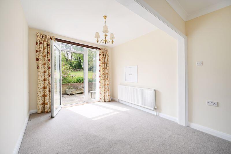 Dining Area onto Garden