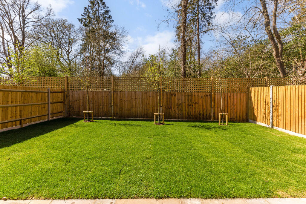 Rear garden