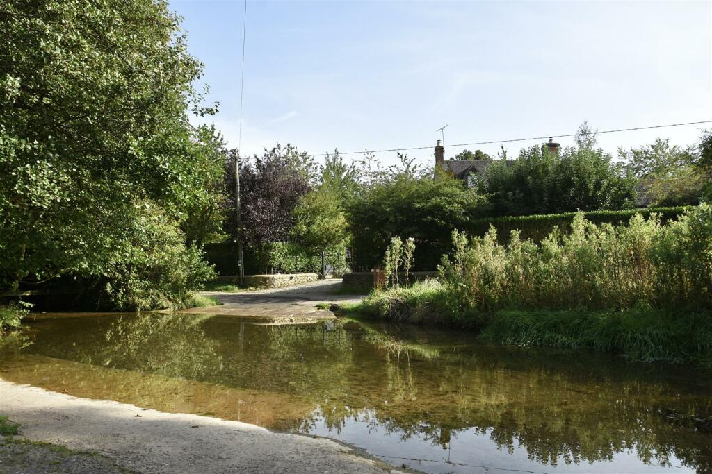 The millstream just down the hill...