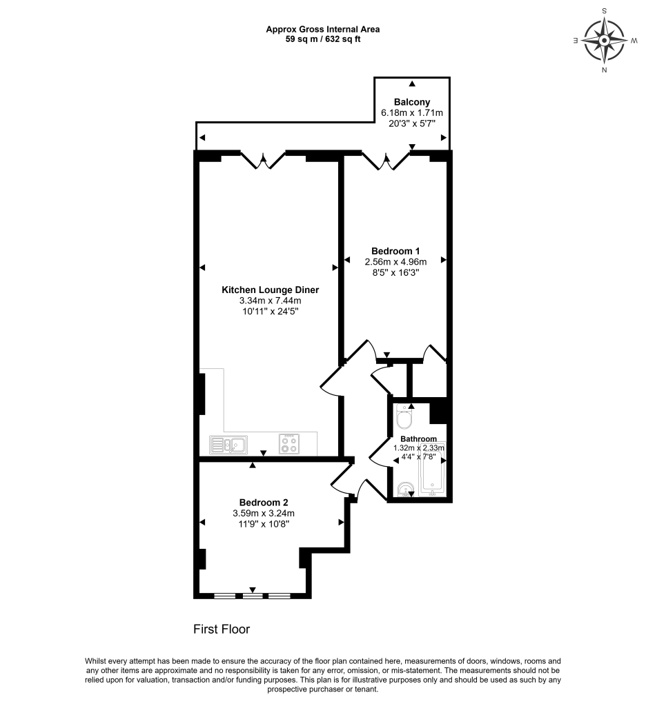 Flat 3, 36 Clanricarde Gardens, Notting Hill Gate, London, W2 4JW