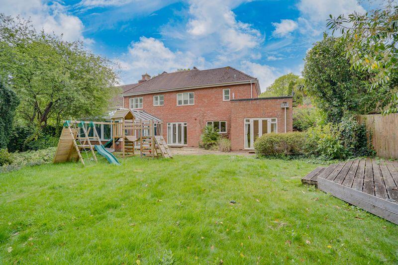 Garden view towards the house