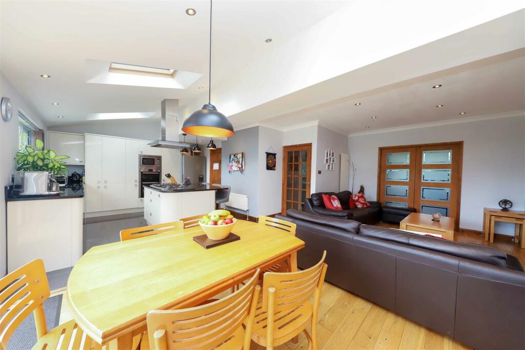 Open-plan kitchen